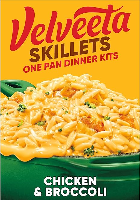 Velveeta Cheesy Skillets Chicken & Broccoli, 13.6 Oz