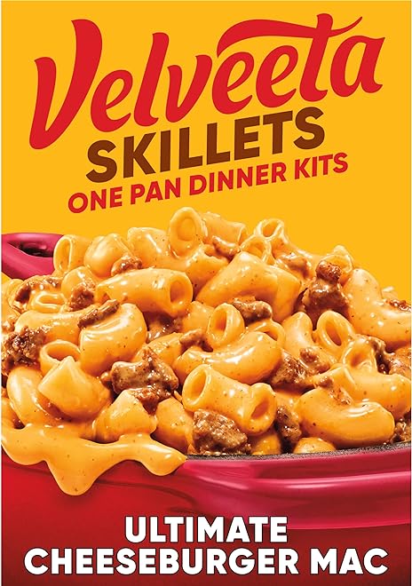 Velveeta Cheesy Skillets Ultimate Cheeseburger Meal Kit